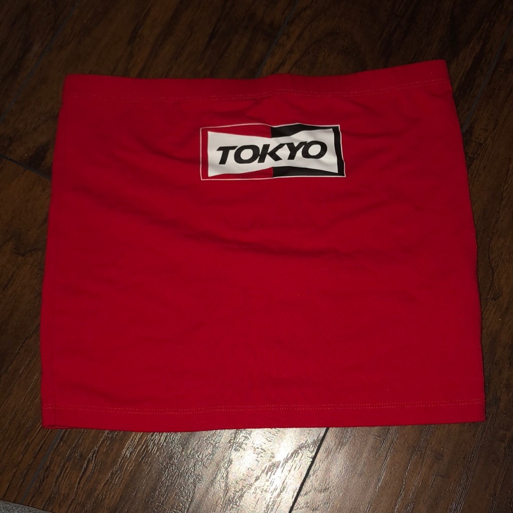 red tube top